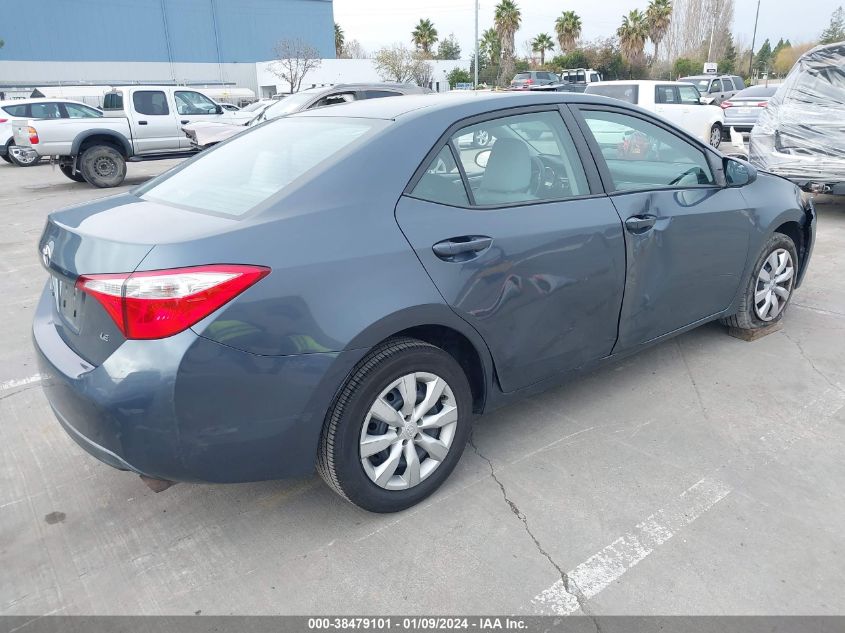 2014 TOYOTA COROLLA LE - 5YFBURHE6EP075610