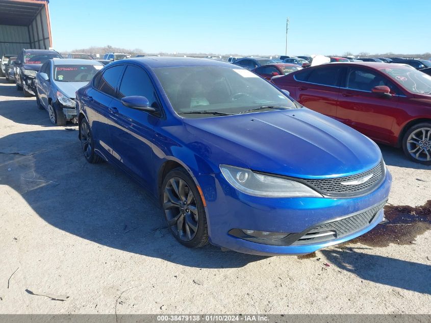 2015 CHRYSLER 200 S - 1C3CCCDG2FN673840