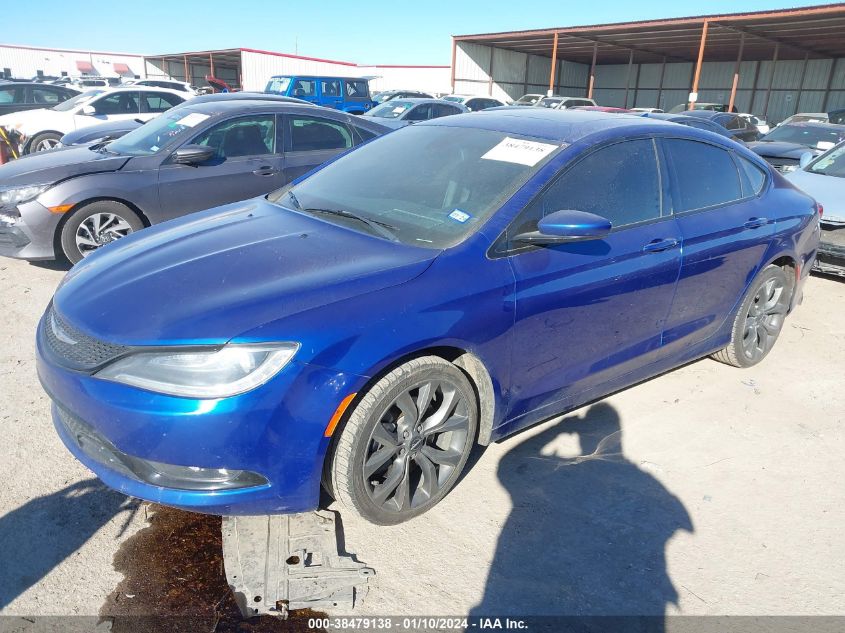 2015 CHRYSLER 200 S - 1C3CCCDG2FN673840