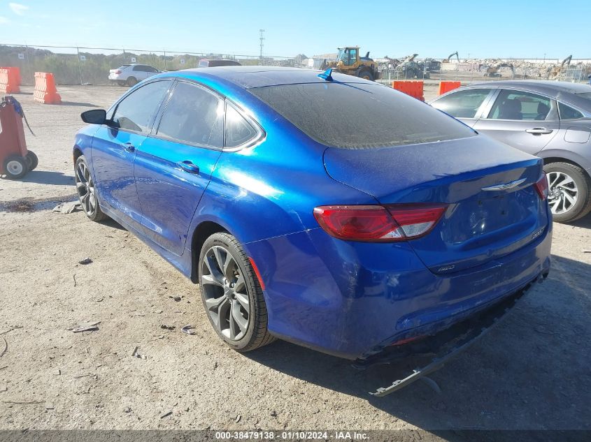 2015 CHRYSLER 200 S - 1C3CCCDG2FN673840