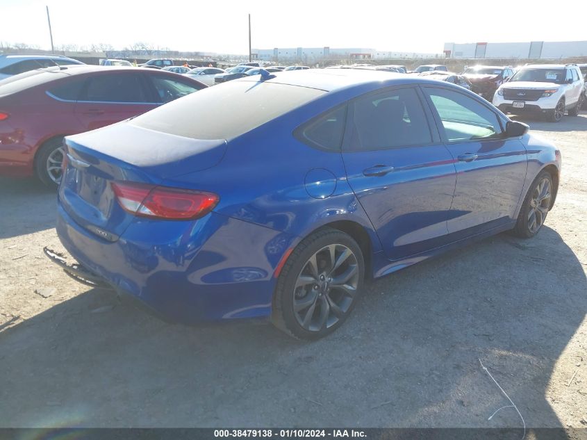 2015 CHRYSLER 200 S - 1C3CCCDG2FN673840