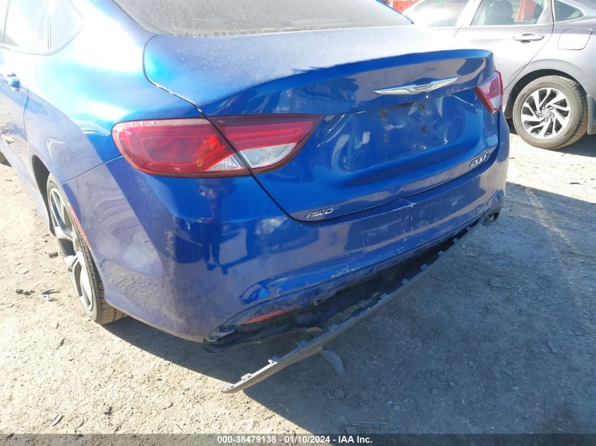 2015 CHRYSLER 200 S - 1C3CCCDG2FN673840