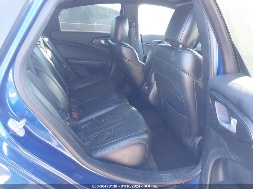 2015 CHRYSLER 200 S - 1C3CCCDG2FN673840