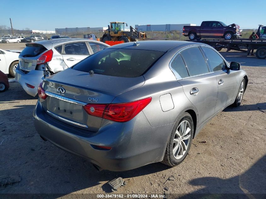 2015 INFINITI Q50 PREMIUM/SPORT - JN1BV7AP8FM350348