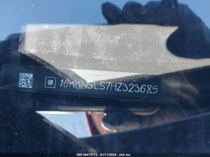2017 GMC ACADIA SLE-2 - 1GKKNSLS7HZ323685