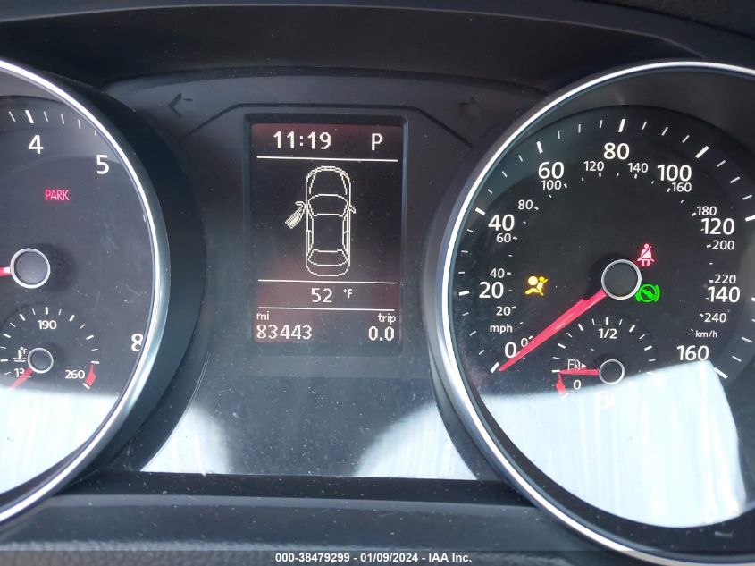 2017 VOLKSWAGEN PASSAT R-LINE - 1VWDT7A34HC081635