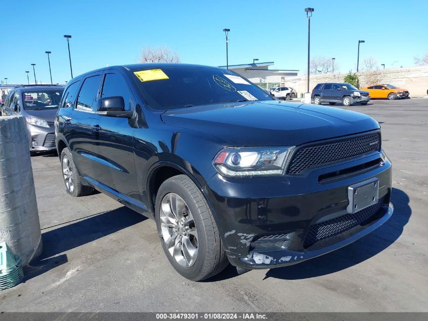 2019 DODGE DURANGO GT PLUS AWD - 1C4RDJDG8KC744052