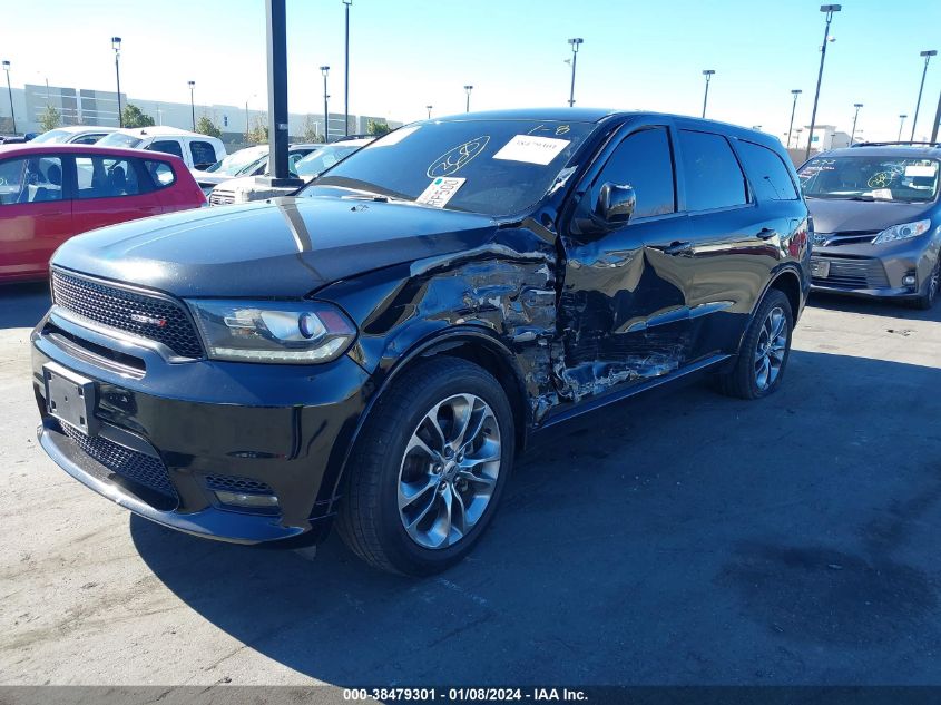 2019 DODGE DURANGO GT PLUS AWD - 1C4RDJDG8KC744052