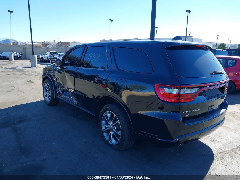 2019 DODGE DURANGO GT PLUS AWD - 1C4RDJDG8KC744052