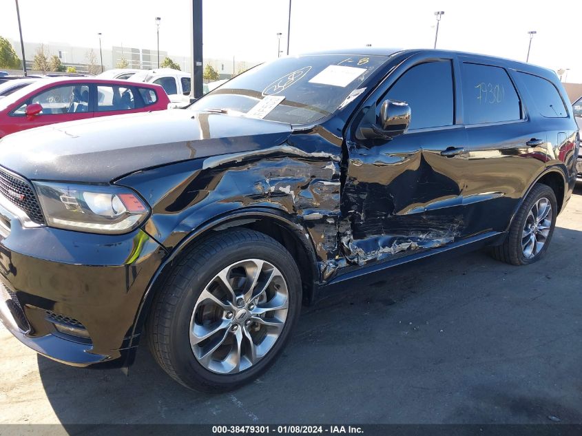 2019 DODGE DURANGO GT PLUS AWD - 1C4RDJDG8KC744052