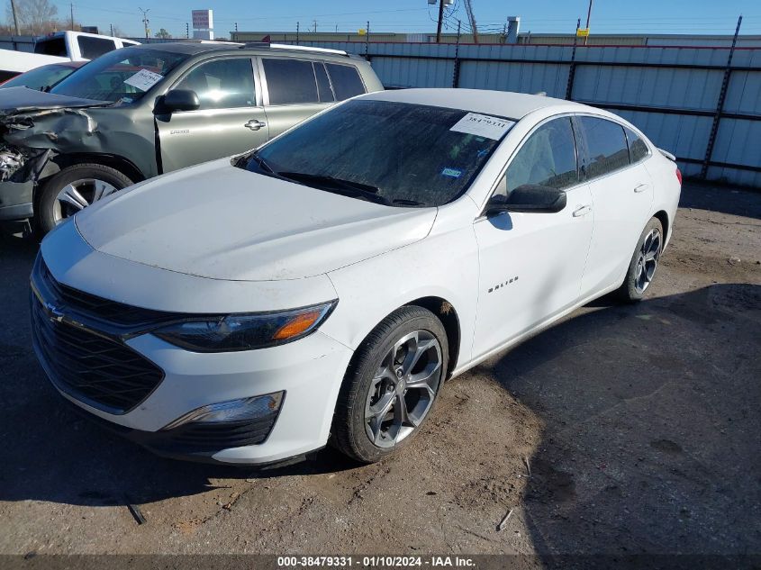 2019 CHEVROLET MALIBU RS - 1G1ZG5ST0KF168480