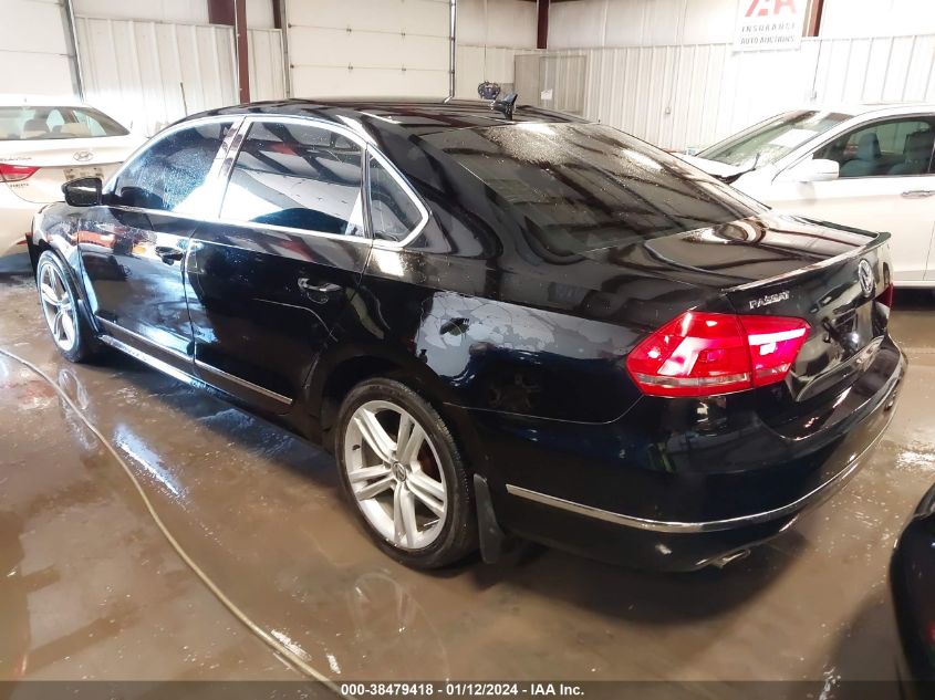 1VWBN7A37DC145582 | 2013 VOLKSWAGEN PASSAT