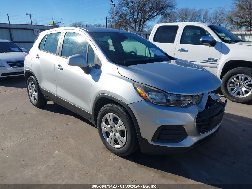 2018 CHEVROLET TRAX LS - KL7CJKSB5JB523666