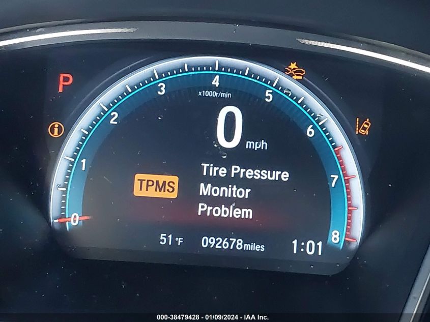 2016 HONDA CIVIC TOURING - 2HGFC1F90GH647812