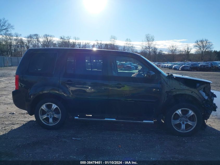 2013 HONDA PILOT EX-L - 5FNYF4H67DB015698