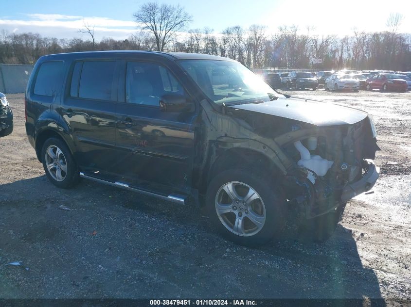 2013 HONDA PILOT EX-L - 5FNYF4H67DB015698