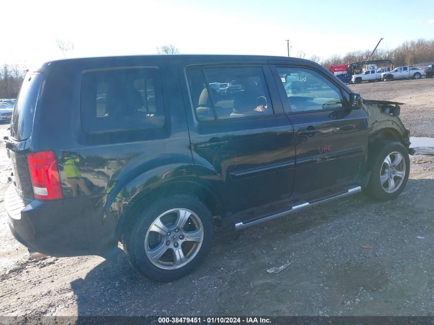 2013 HONDA PILOT EX-L - 5FNYF4H67DB015698
