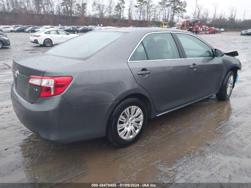 2013 TOYOTA CAMRY LE - 4T1BF1FKXDU298122