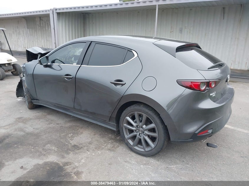 VIN JM1BPBLL9M1327597 2021 MAZDA MAZDA3 PREFERRED