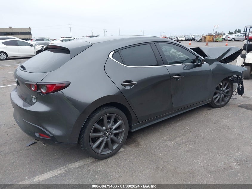 VIN JM1BPBLL9M1327597 2021 MAZDA MAZDA3 PREFERRED