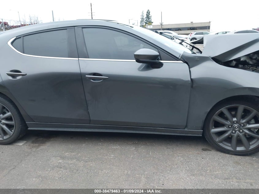VIN JM1BPBLL9M1327597 2021 MAZDA MAZDA3 PREFERRED