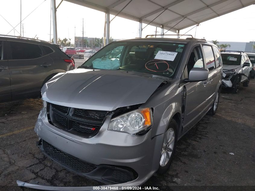 2016 DODGE GRAND CARAVAN SXT - 2C4RDGCGXGR257776