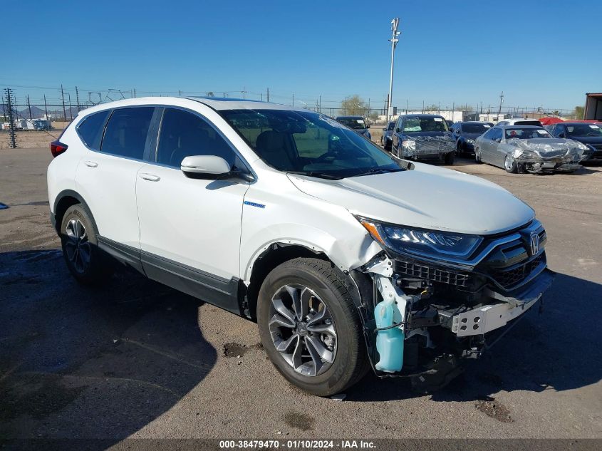 2021 HONDA CR-V HYBRID EX-L - 7FART6H88ME009083