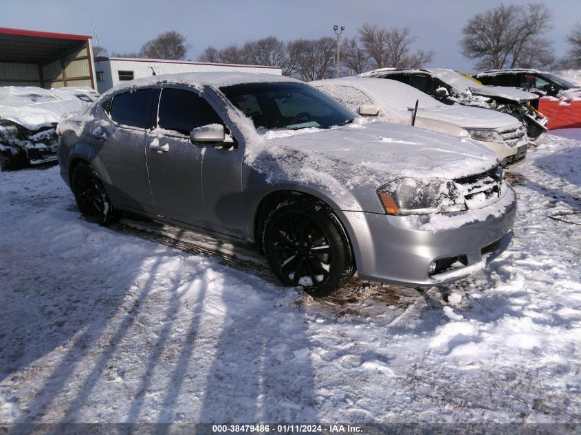 2013 DODGE AVENGER SXT - 1C3CDZCBXDN655198