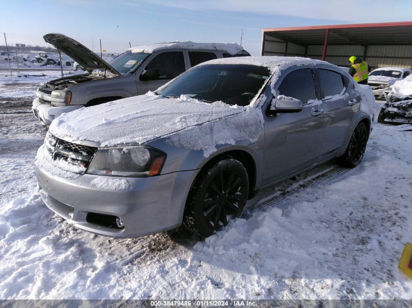 2013 DODGE AVENGER SXT - 1C3CDZCBXDN655198