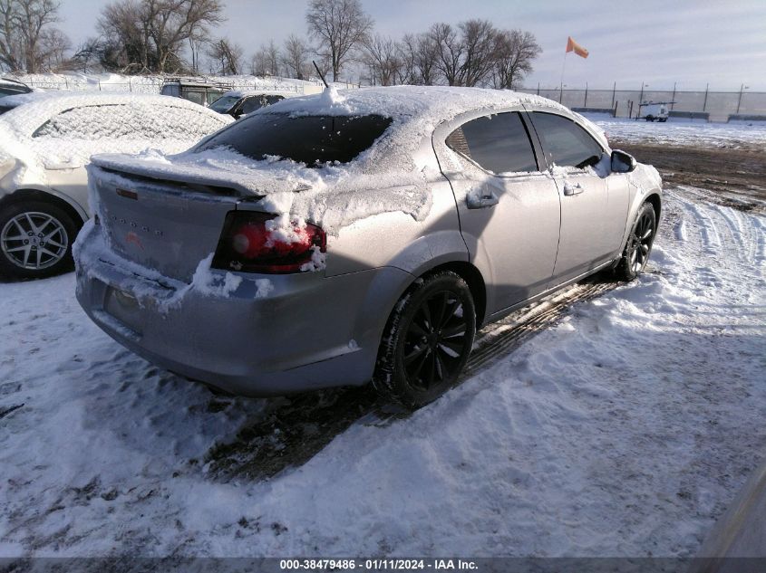2013 DODGE AVENGER SXT - 1C3CDZCBXDN655198