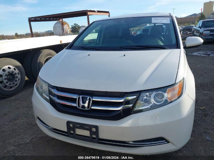 2016 HONDA ODYSSEY EX-L - 5FNRL5H65GB044270