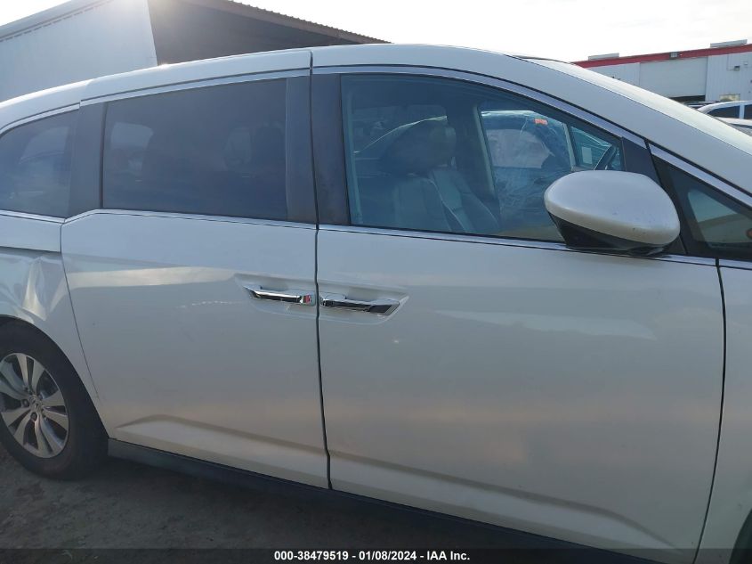 2016 HONDA ODYSSEY EX-L - 5FNRL5H65GB044270
