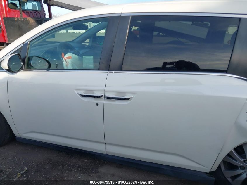 2016 HONDA ODYSSEY EX-L - 5FNRL5H65GB044270
