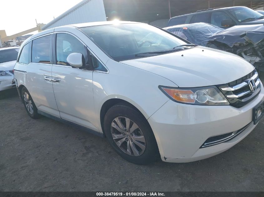 2016 HONDA ODYSSEY EX-L - 5FNRL5H65GB044270