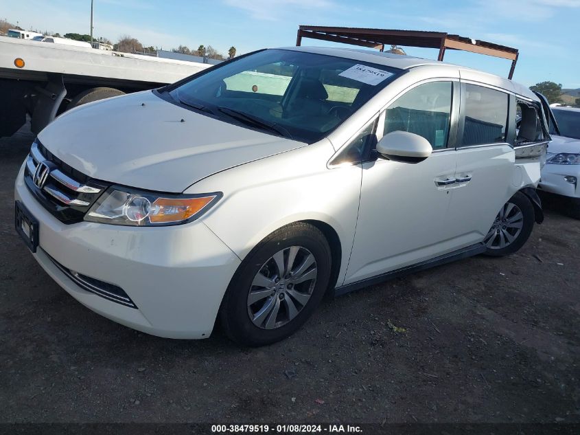 2016 HONDA ODYSSEY EX-L - 5FNRL5H65GB044270