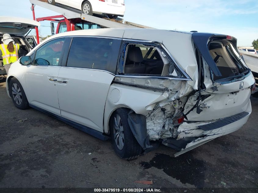 2016 HONDA ODYSSEY EX-L - 5FNRL5H65GB044270