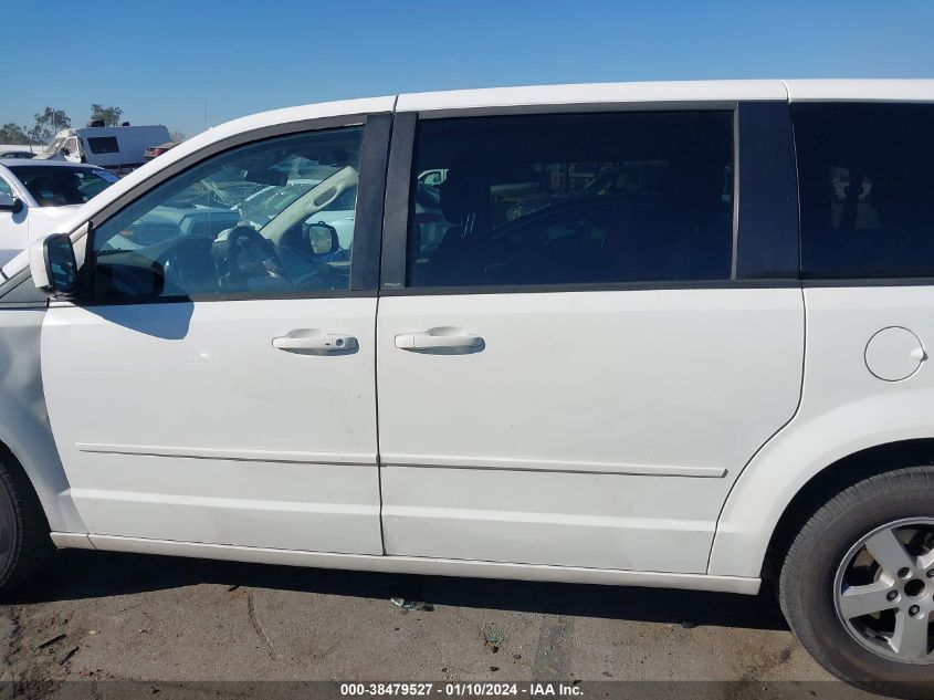 2013 DODGE GRAND CARAVAN SXT - 2C4RDGCG8DR527597
