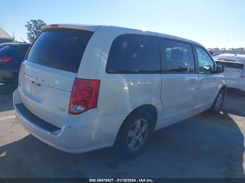 2013 DODGE GRAND CARAVAN SXT - 2C4RDGCG8DR527597