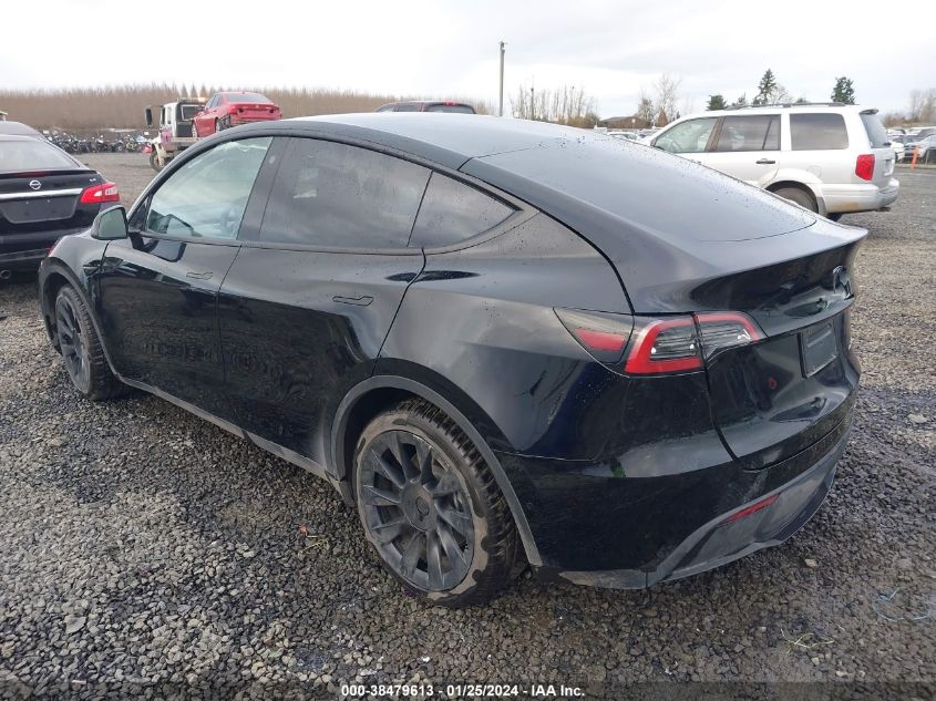 2022 TESLA MODEL Y LONG RANGE DUAL MOTOR ALL-WHEEL DRIVE - 7SAYGAEE9NF516295