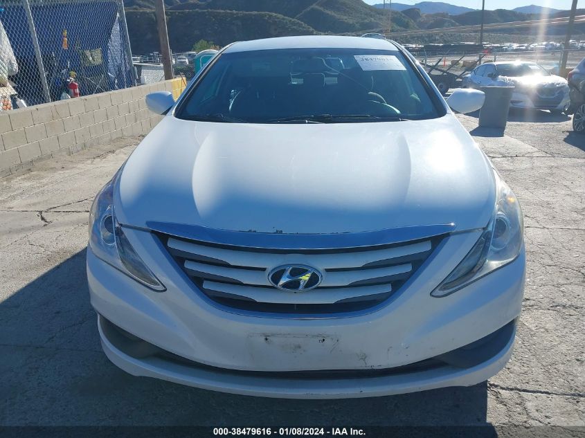 2014 HYUNDAI SONATA GLS - 5NPEB4AC9EH825402