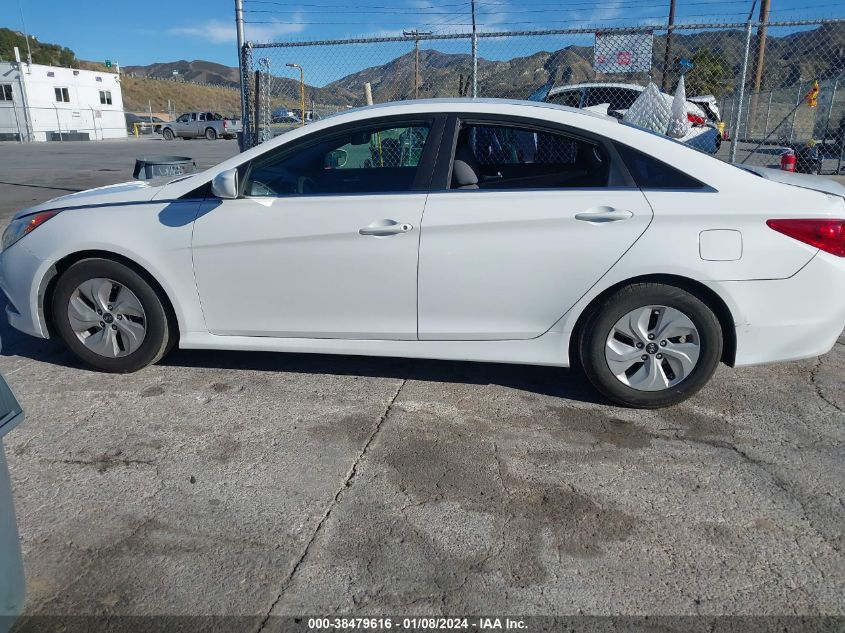 2014 HYUNDAI SONATA GLS - 5NPEB4AC9EH825402