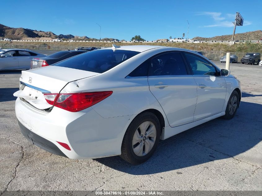 2014 HYUNDAI SONATA GLS - 5NPEB4AC9EH825402