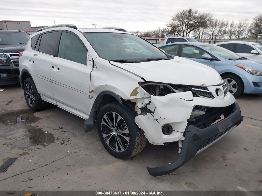 2015 TOYOTA RAV4 LIMITED - 2T3YFREV4FW145783