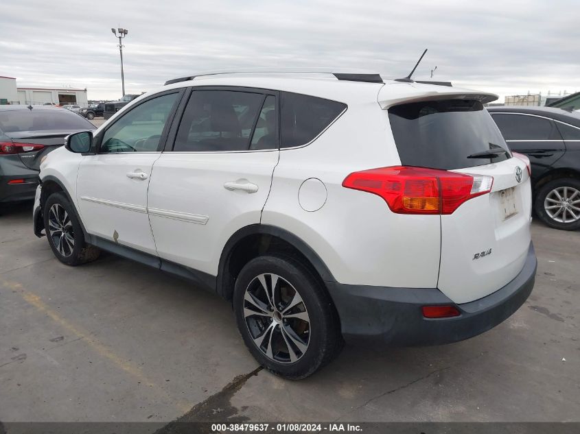 2015 TOYOTA RAV4 LIMITED - 2T3YFREV4FW145783