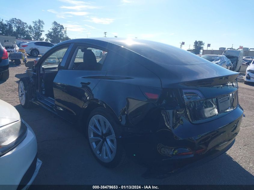 2023 TESLA MODEL 3 REAR-WHEEL DRIVE - 5YJ3E1EA4PF571217