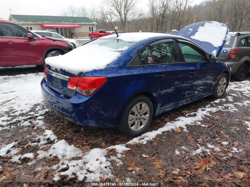 2013 CHEVROLET CRUZE LS AUTO - 1G1PA5SGXD7115150