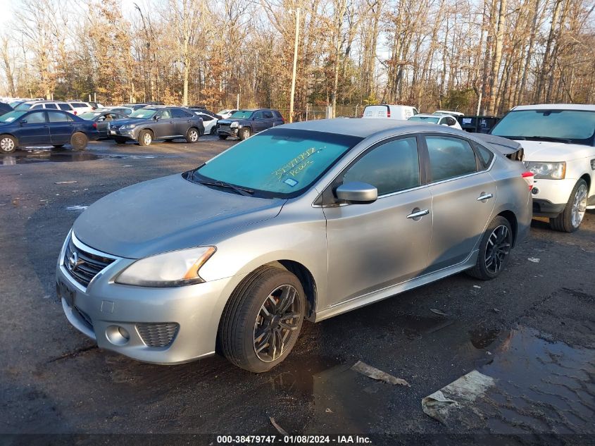 2013 NISSAN SENTRA SR - 3N1AB7AP5DL762254