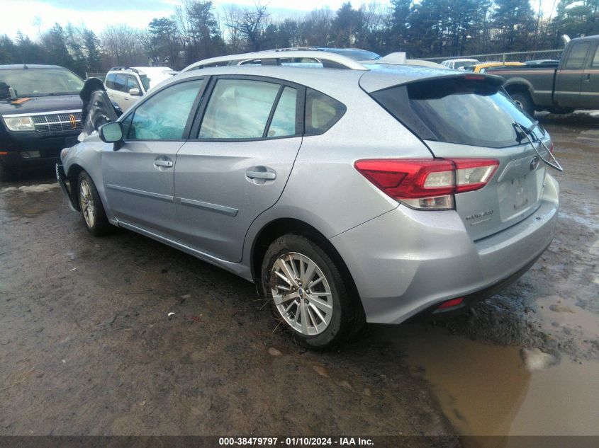 2018 SUBARU IMPREZA PREMIUM - 4S3GTAB6XJ3726509