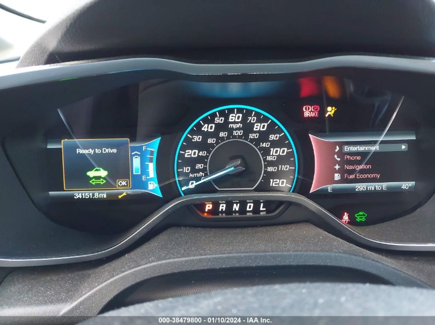 2015 FORD C-MAX HYBRID SEL - 1FADP5BU7FL106551
