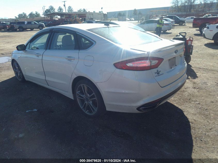 2016 FORD FUSION TITANIUM - 3FA6P0K94GR140182